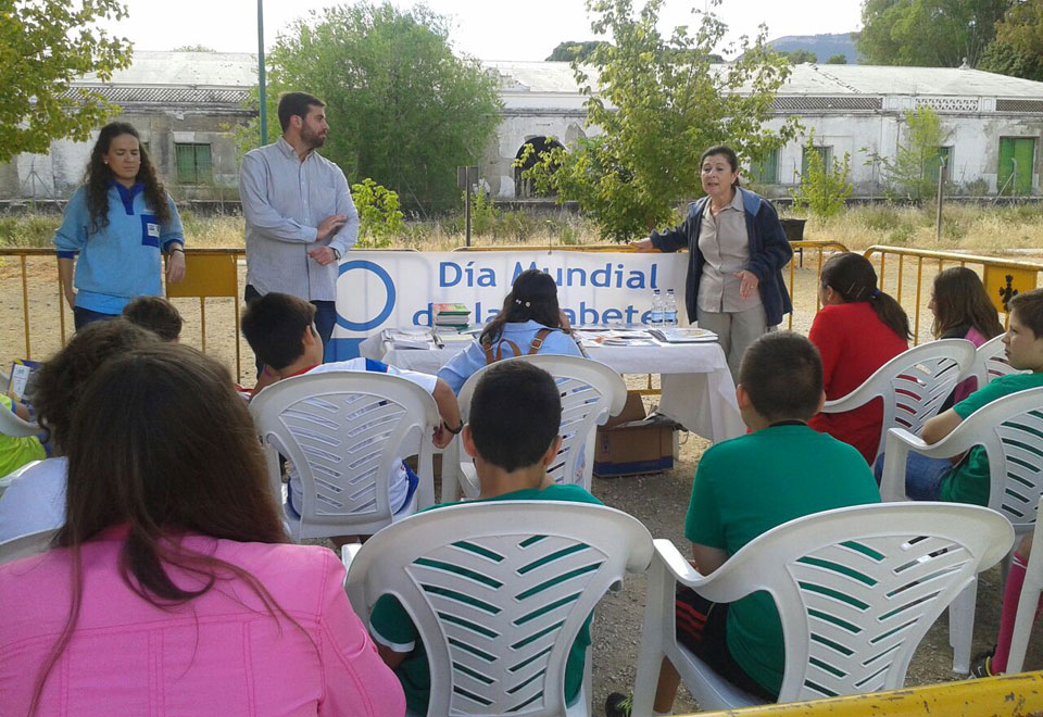 Jornada de alimentación y deporte en Torredonjimeno organizadas por el centro de salud